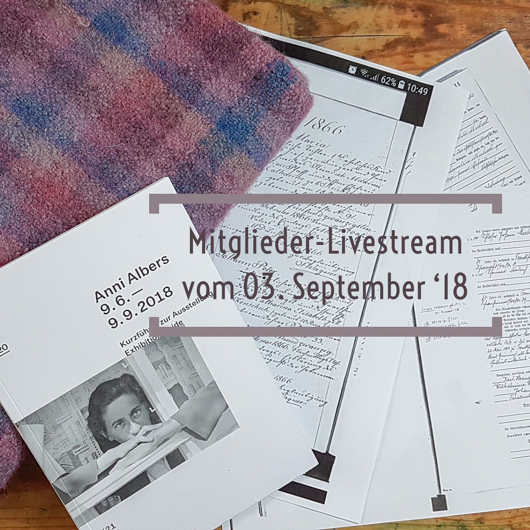 Projektideen und Inspirationen |Mitglieder-Livestream 03.09.2018
