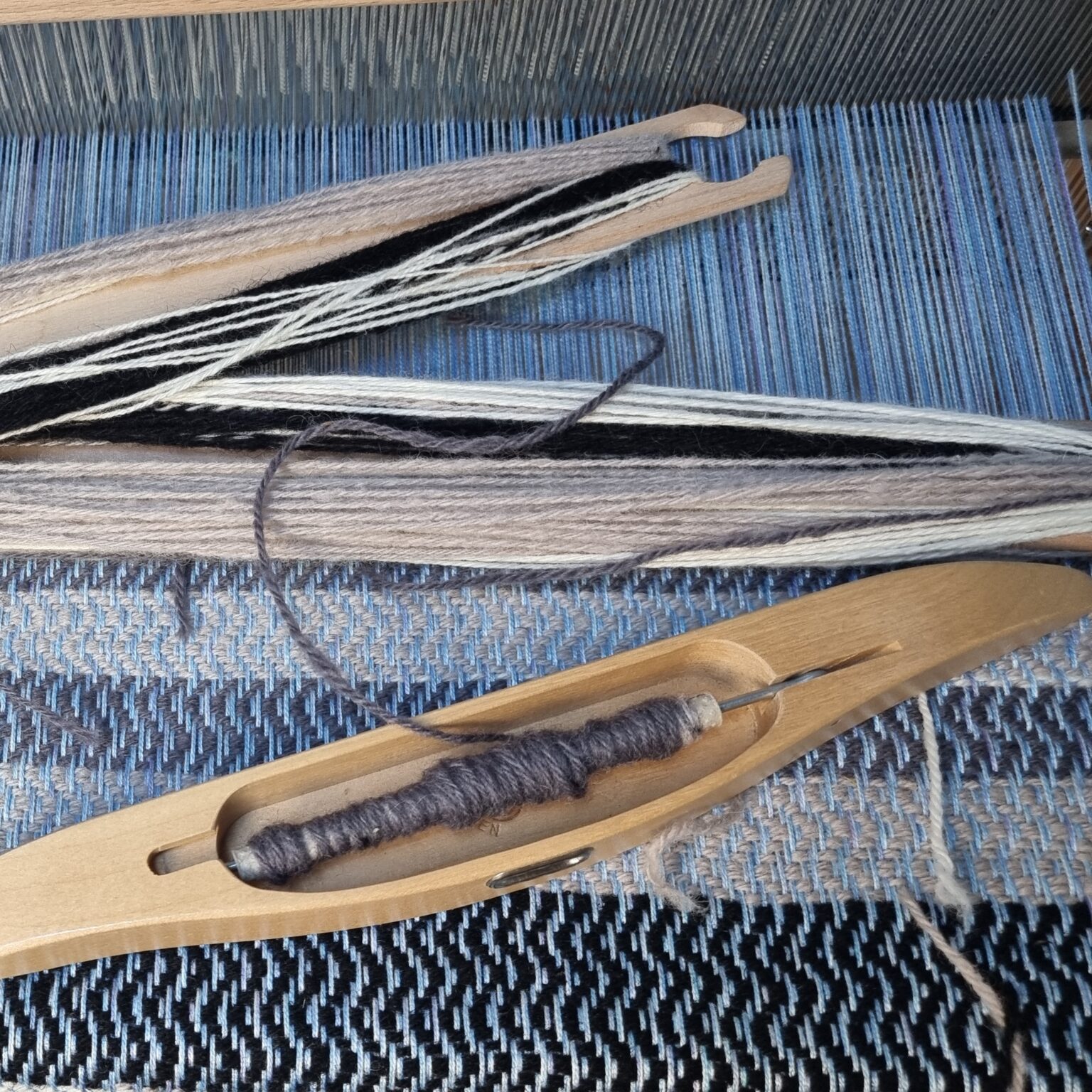 Webschiffchen Gabelschiffchen vs. Handschützen chantimanou handSpinnerey